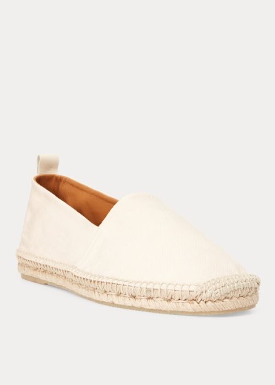 Men's Ralph Lauren Bowsworth Linen Espadrilles | 106792PUE